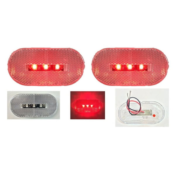 LED RED CLEAR SMD